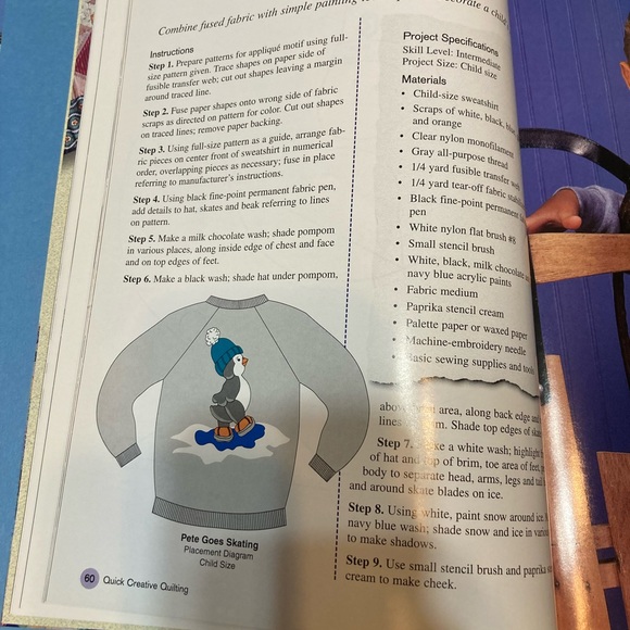 House of White Birches Quick Creative Quilting hard cover book - Picture 9 of 9